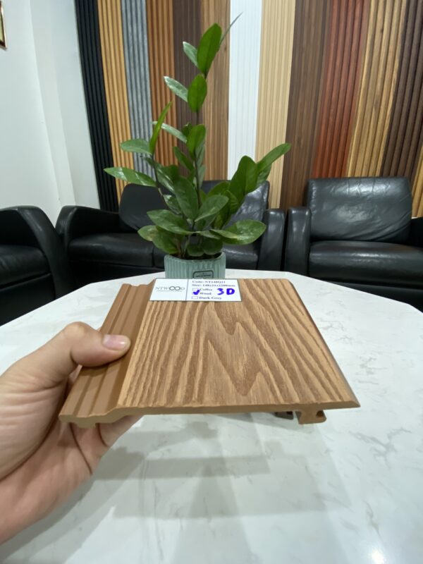 Tấm ốp gỗ nhựa NTWood Mã hàng: NTD148Q21 3D